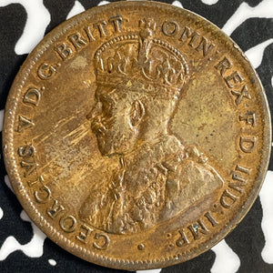 1924 Australia 1 Penny Lot#D8646
