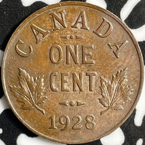 1928 Canada Small Cent Lot#D8799 High Grade! Beautiful!