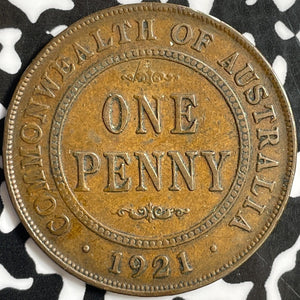 1921 Australia 1 Penny Lot#D8676