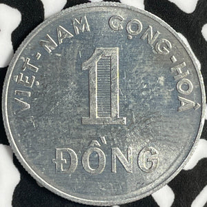 1971 Vietnam 1 Dong Lot#D8189 High Grade! Beautiful!