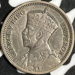 1935 Southern Rhodesia 3 Pence Threepence Lot#D8079 Silver!