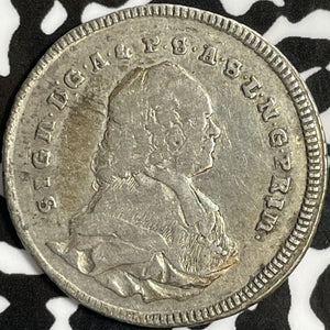 1769 Austria Salzburg 20 Kreuzer Lot#D8785 Silver!