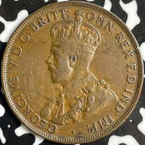 1921 Australia 1 Penny Lot#D8674