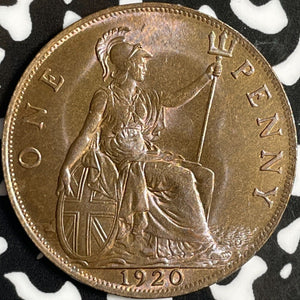 1920 Great Britain 1 Penny Lot#D8813 High Grade! Beautiful!