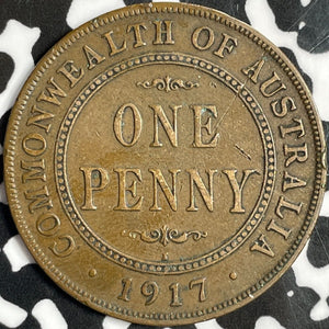 1917-I Australia 1 Penny Lot#D8664