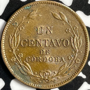 1940 Nicaragua 1 Centavo Lot#D8650 Nice!