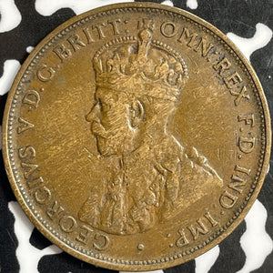 1919 Australia 1 Penny Lot#D8672 No Dots