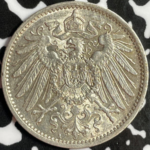 1906-A Germany 1 Mark Lot#D8075 Silver! Nice!
