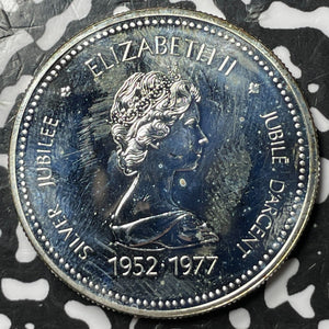 1977 Canada $1 Dollar Lot#D7977 Silver! High Grade! Beautiful!