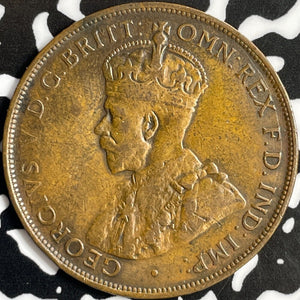 1924 Australia 1 Penny Lot#D8643