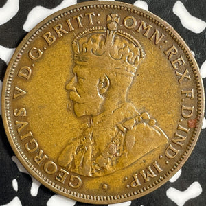 1917-I Australia 1 Penny Lot#D8665