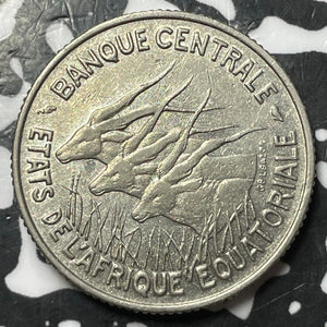 1966 French Equatorial Africa 100 Francs Lot#D7675
