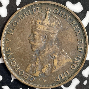 1912-H Australia 1 Penny Lot#D8659