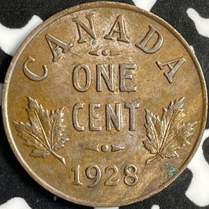 1928 Canada Small Cent Lot#D8800 High Grade! Beautiful!