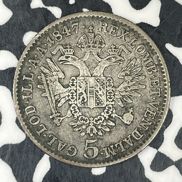 激レア/箱付　フランク・コジック 8インチ Qee Anarqee 2007年製 1847 Austria 5 Kreuzer Lot#C8665 - Boardwalk Numismatics