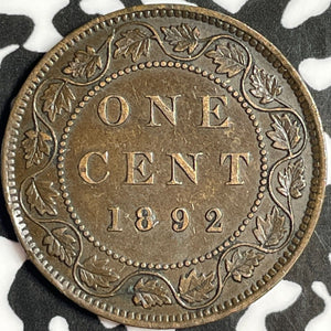 1892 Canada Large Cent Lot#D8068 Nice!
