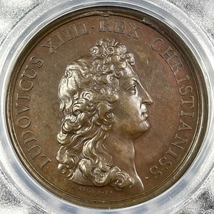 "1663" France Louis XIV France Flourishing Medal PCGS MS62BN Lot#GV7128 Divo-72