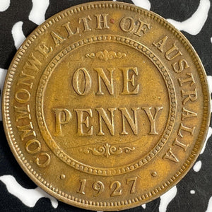 1927 Australia 1 Penny Lot#D8654