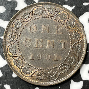 1901 Canada Large Cent Lot#D7454 Nice!