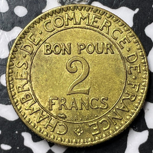 1925 France 2 Francs Lot#D8354 High Grade! Beautiful!
