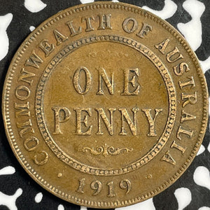 1919 Australia 1 Penny Lot#D8670 No Dots
