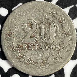 1898 Argentina 20 Centavos Lot#D8619
