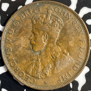 1924 Australia 1 Penny Lot#D8645