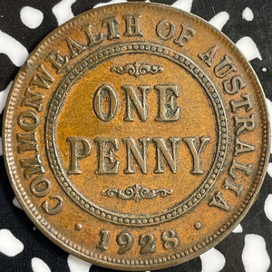 1928 Australia 1 Penny Lot#D8638