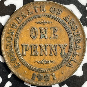 1921 Australia 1 Penny Lot#D8677