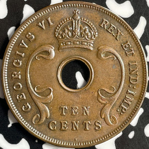1937-H East Africa 10 Cents Lot#D8649 High Grade! Beautiful!