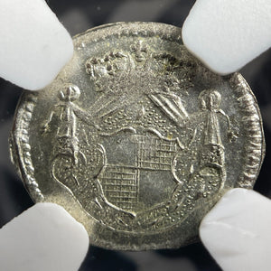 1788 Germany Brandenburg-Ansbach 1 Pfennig NGC MS65 Lot#G7205 Silver! Top Graded