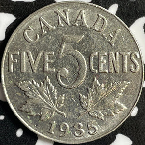 1935 Canada 5 Cents Lot#D8801 Nice!