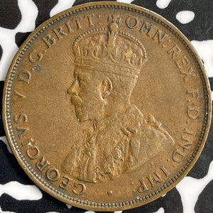 1928 Australia 1 Penny Lot#D8656