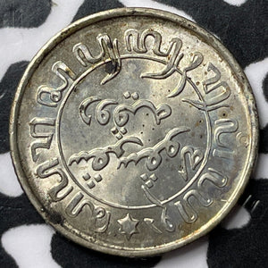 1942 Netherlands E. Indies 1/10 Gulden Lot#D6176 Silver! High Grade! Beautiful!