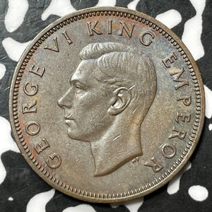 1941 New Zealand 1/2 Penny Half Penny Lot#D2307 Nice!