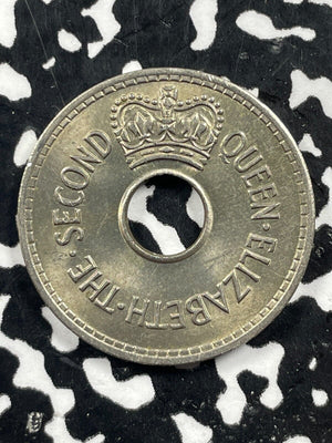 1968 Fiji 1 Penny Lot#M0893 High Grade! Beautiful!