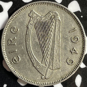 1949 Ireland 6 Pence Sixpence Lot#D4822