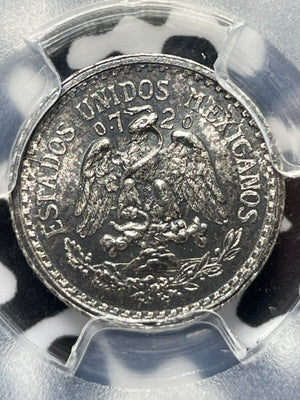 1930-M Mexico 10 Centavos PCGS MS66 Lot#G4710 Silver! Gem BU!