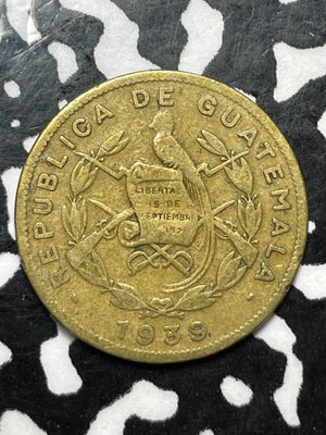 1939 Guatemala 1 Centavo Lot#M0730