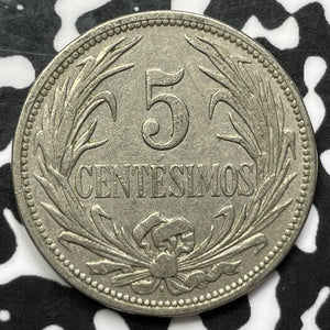 1936 Uruguay 5 Centesimos (3 Available) (1 Coin Only)