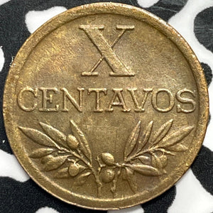 1953 Portugal 10 Centavos Lot#M5785