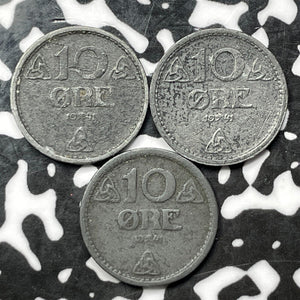 1941 Norway 10 Ore (3 Available) KM#389 (1 Coin Only)