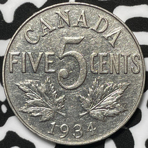 1934 Canada 5 Cents Lot#M6921 Nice!