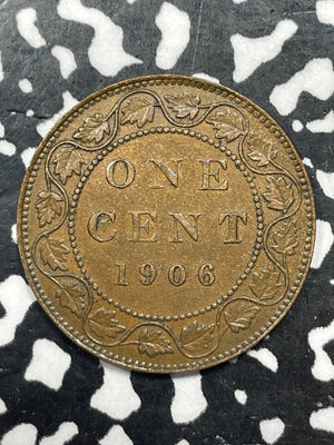 1906 Canada Large Cent Lot#M0595 Nice!