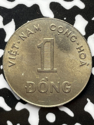 1964 Vietnam 1 Dong Lot#M4139 High Grade! Beautiful!