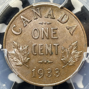 1933 Canada Small Cent PCGS MS62BN Lot#G4564-B Nice UNC!