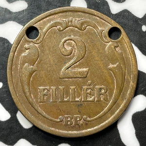 1938 Hungary 2 Filler Lot#D1400