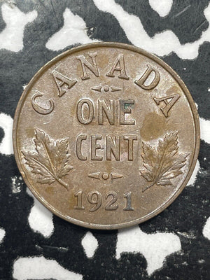 1921 Canada Small Cent Lot#M0623 Nice!