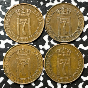 1938 Norway 5 Ore (4 Available) (1 Coin Only)