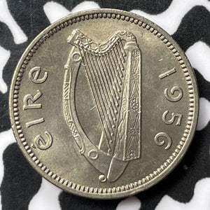 1956 Ireland 3 Pence Threepence Lot#D1786 High Grade! Beautiful!